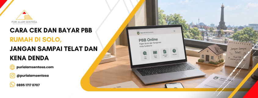 Cara Cek dan Bayar PBB Rumah di Solo, Jangan Sampai Telat dan Kena Denda.
