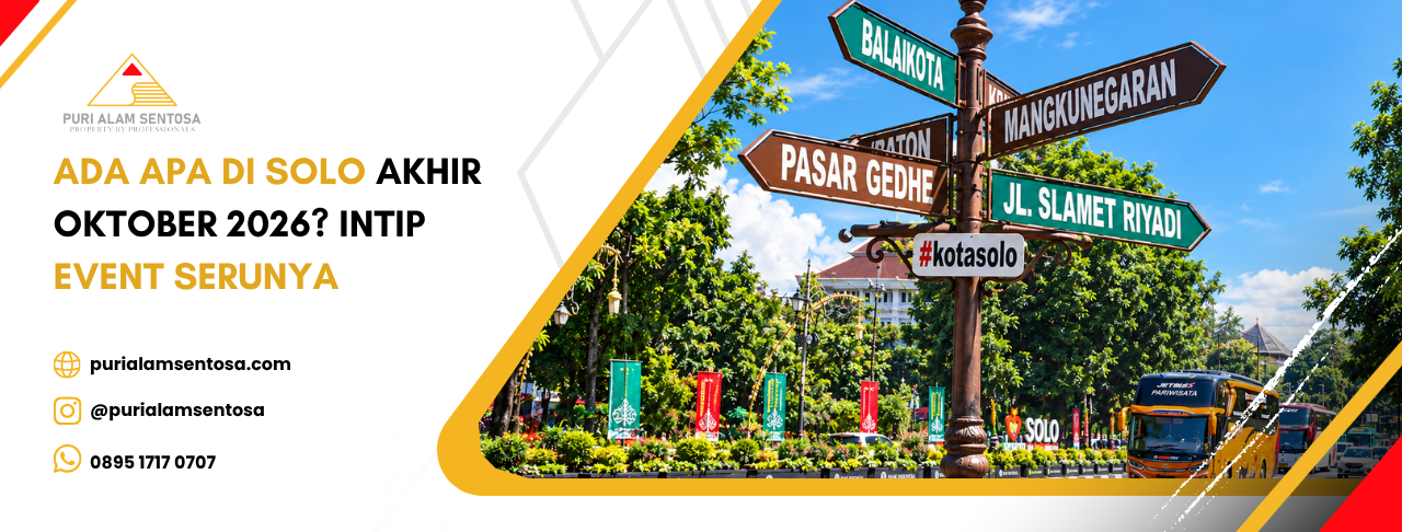 papan penunjuk arah menuju Balaikota, Mangkunegaran, Pasar Gedhe, dan Jl. Slamet Riyadi di pusat Kota Solo