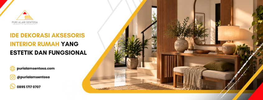 Ide Dekorasi Aksesoris Interior Rumah yang Estetik dan Fungsional