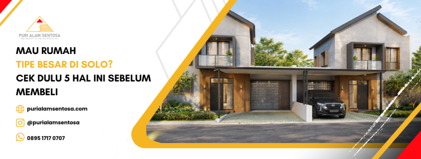 rumah tipe besar dua lantai di private cluster Royale Palem Hijau
